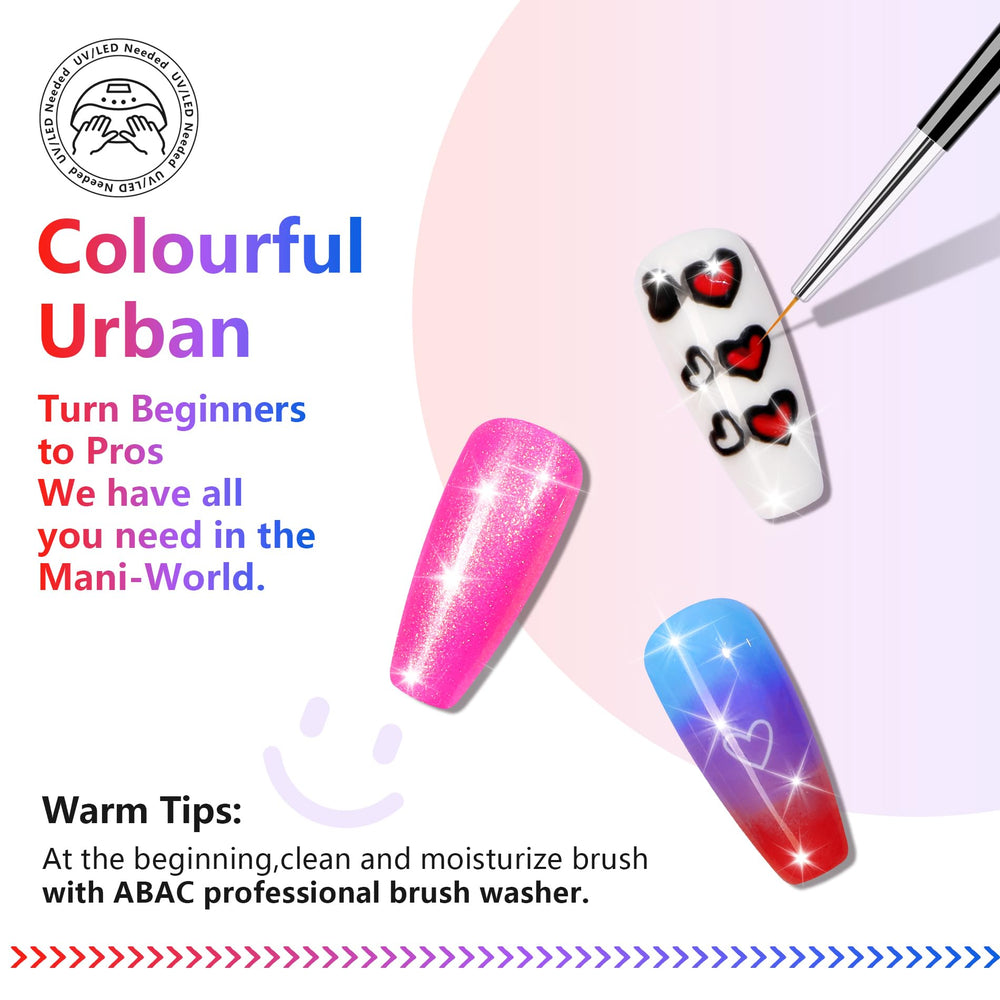 ABAC Compact travel-friendly kit for on-the-go nails.