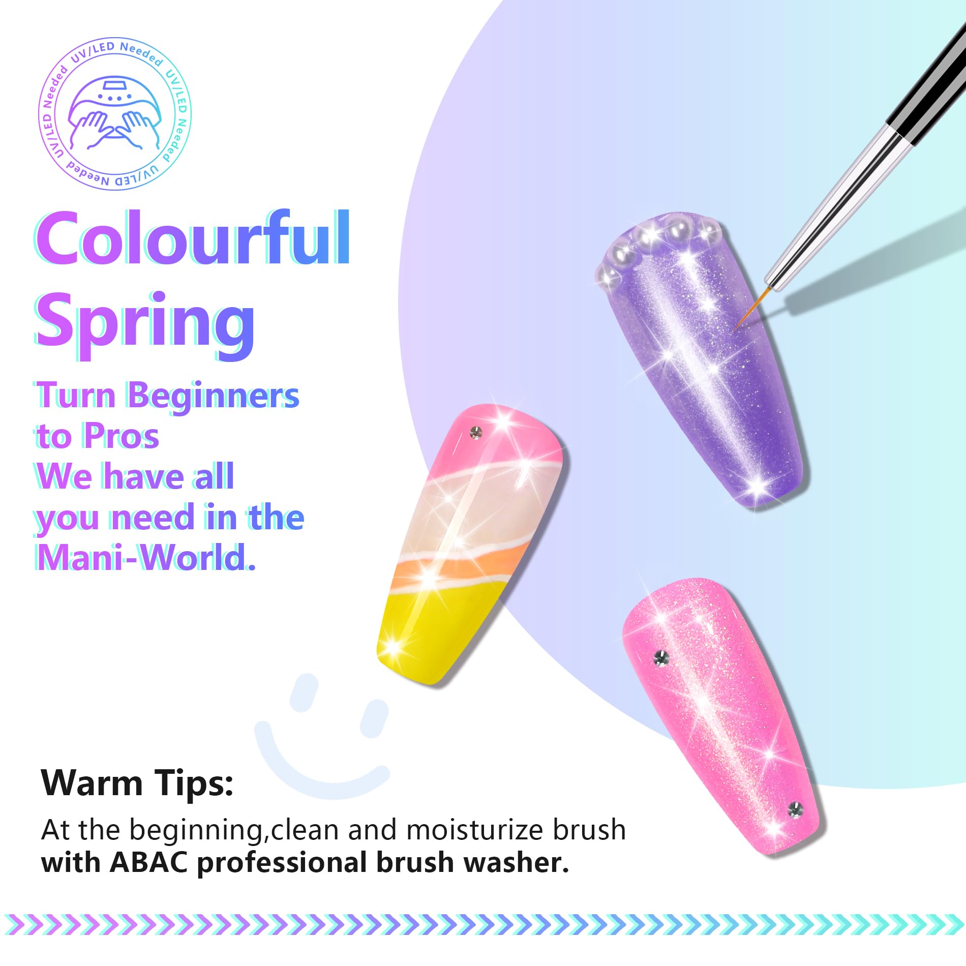 ABAC Pat Paint stamping-ready gel for clear, crisp designs