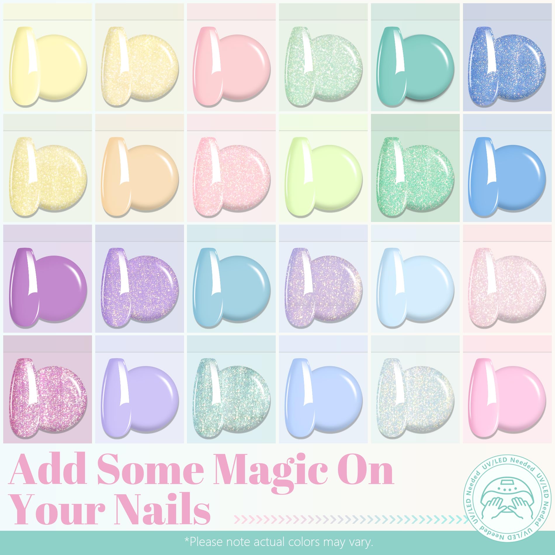 ABAC stamping and ombre art capabilities enable crisp patterns and smooth gradients.