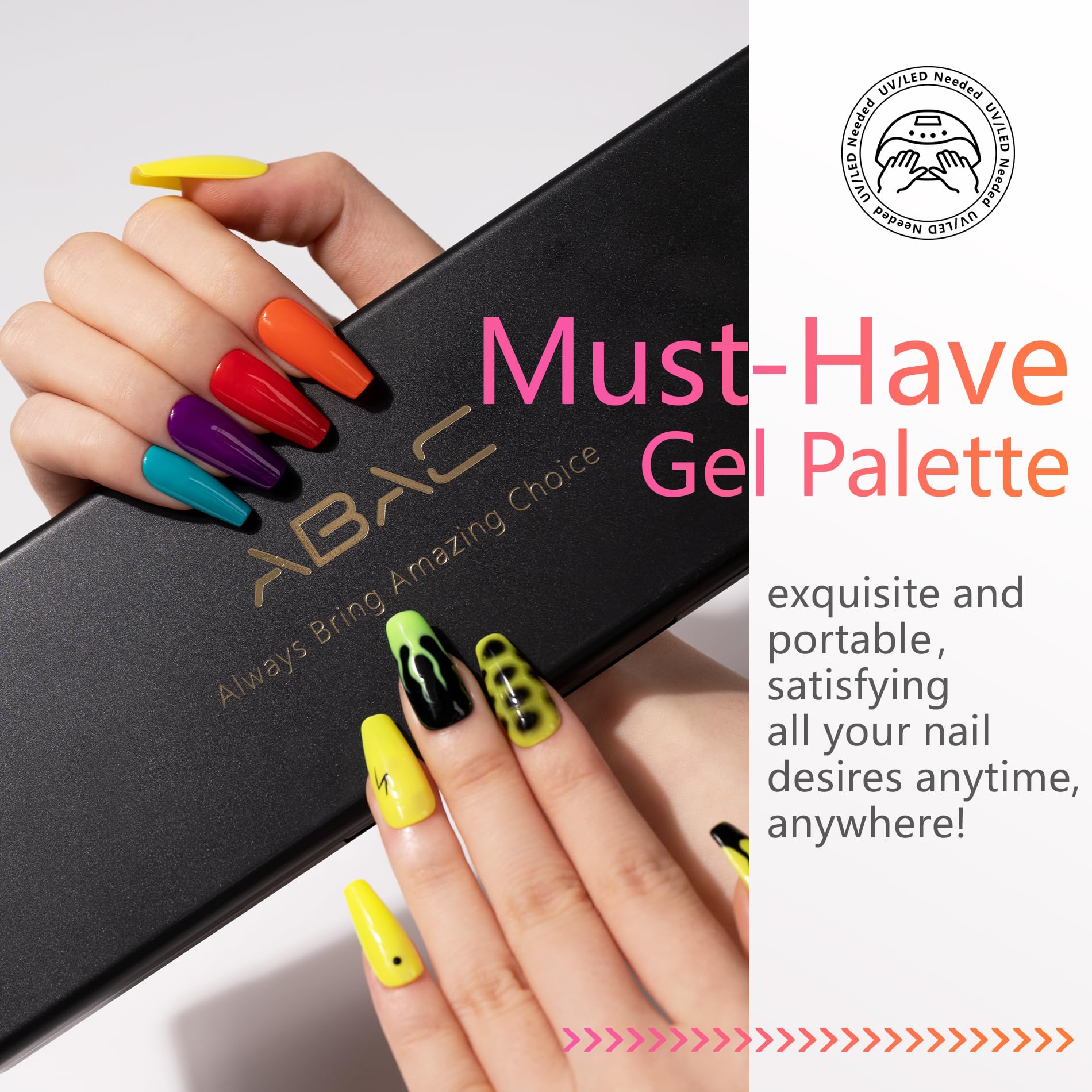 ABAC toxin-free, cruelty-free badge signaling safe nail care