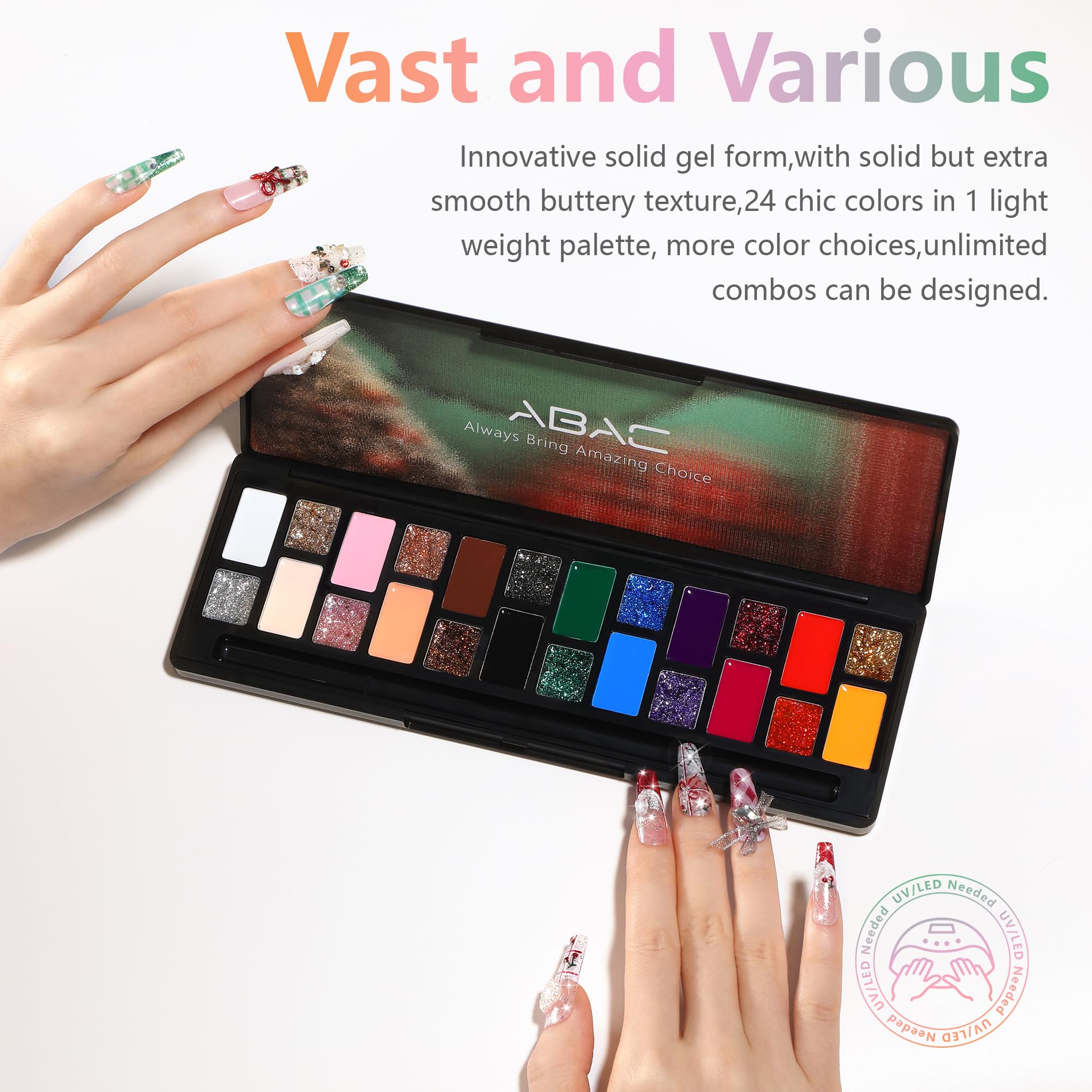 ABAC travel-friendly nail kit for manicures on the go.