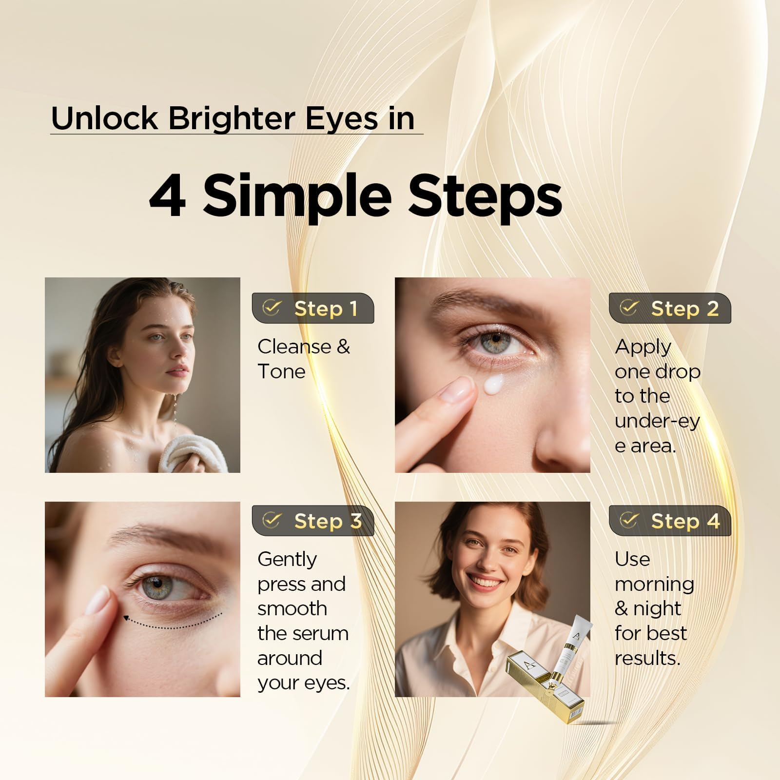 Abarno Daily routine use for morning and evening under makeup
