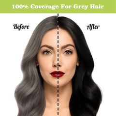 ABBASI & CO Noni Black Hair Dye Shampoo nourishes scalp while coloring