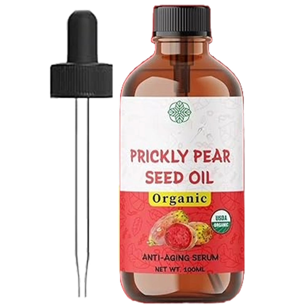 ABBASI & CO Prickly Pear Seed Oil bottle delivering lightweight hydration for all skin types