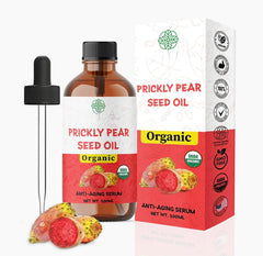 ABBASI & CO Prickly Pear Seed Oil dropper close-up highlighting nutrients for skin