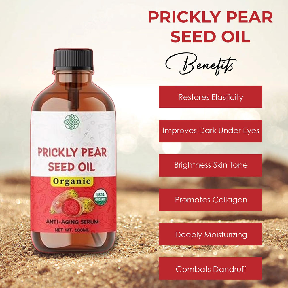 ABBASI & CO Prickly Pear Seed Oil absorbed quickly on skin for daily hydration