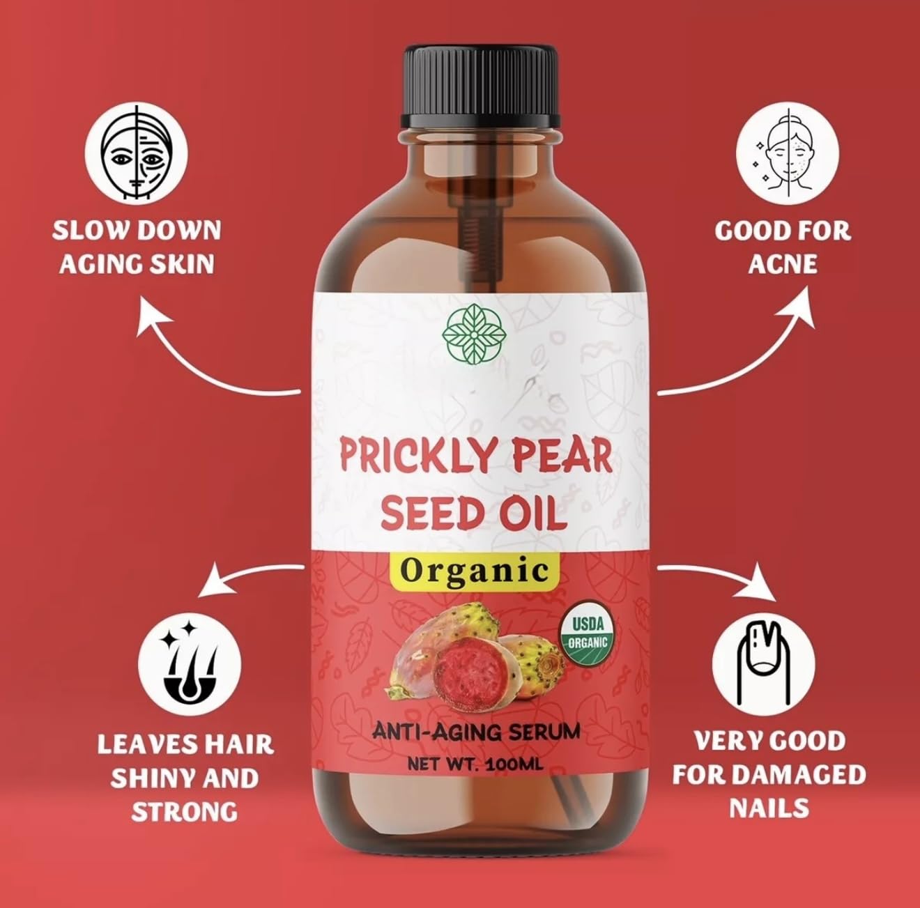 ABBASI & CO Prickly Pear Seed Oil packaging preserves purity and potency