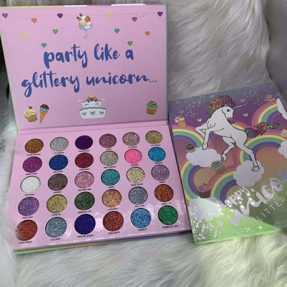 ABELYN shimmering eyeshadow on eyelid demonstrates long-lasting sparkle