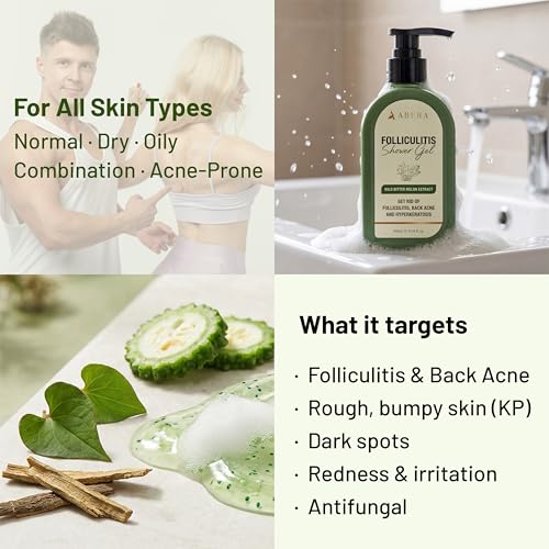 ABERA daily-use formula for sensitive skin, no parabens.