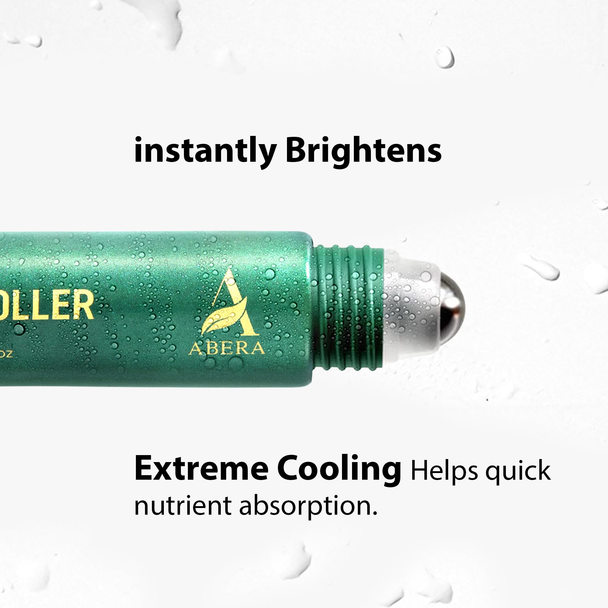ABERA eye serum reduces under-eye puffiness with a hydrating formula