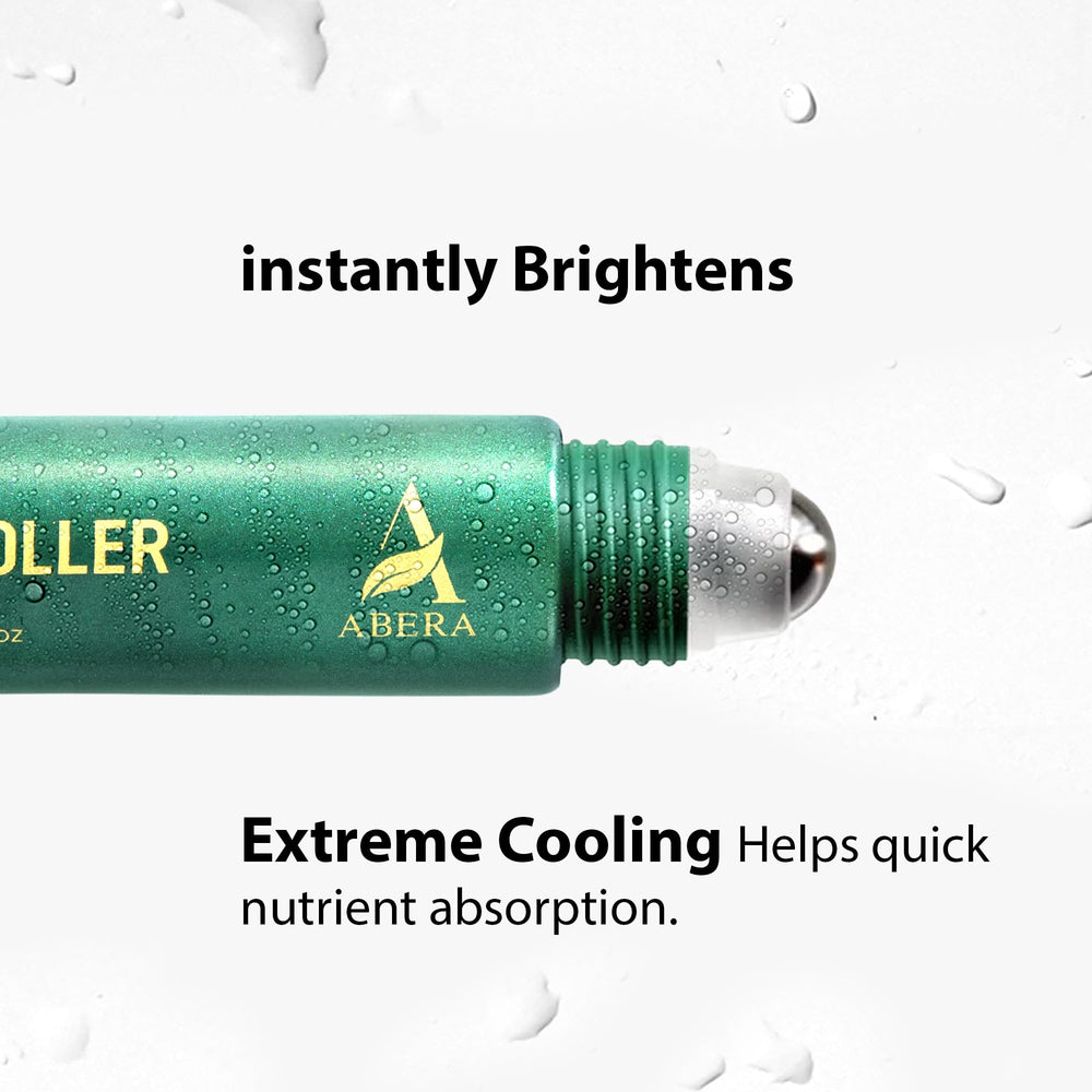 ABERA eye serum reduces under-eye puffiness with a hydrating formula