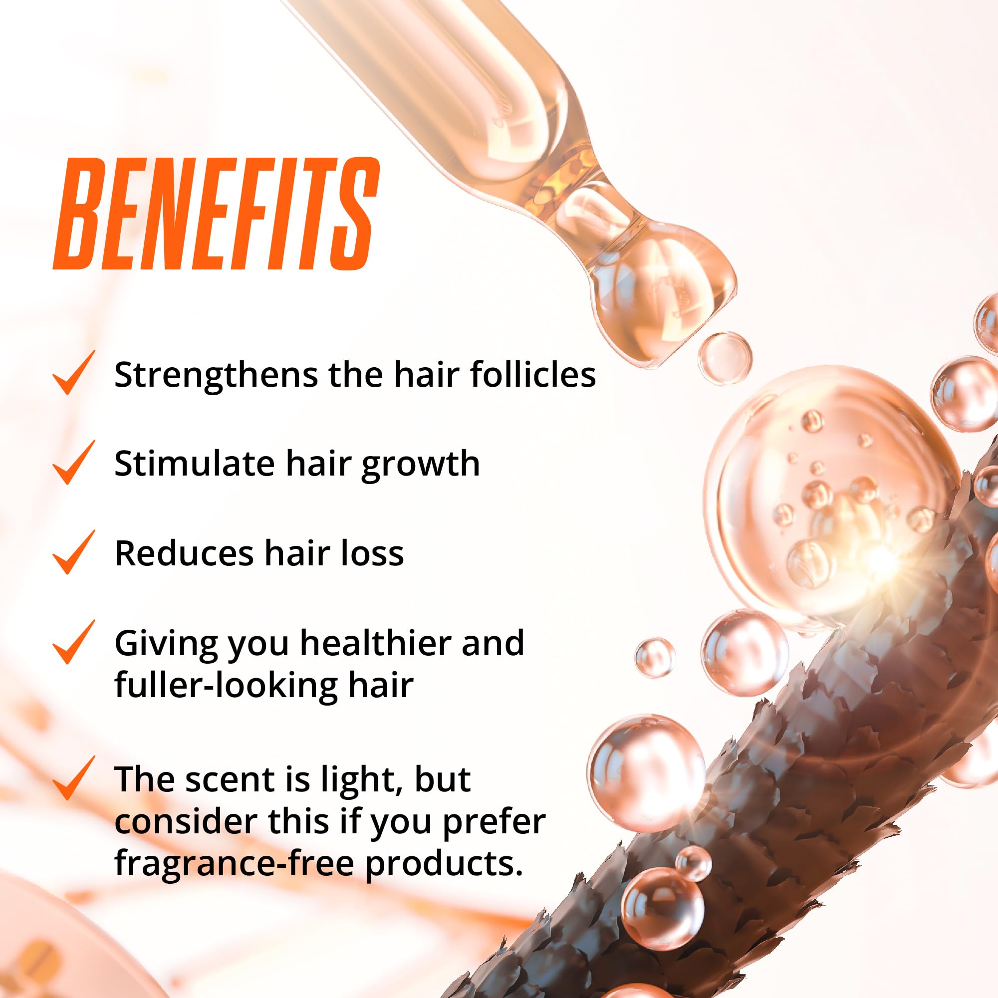 ABERA hair growth serum packaging box on a clean surface.