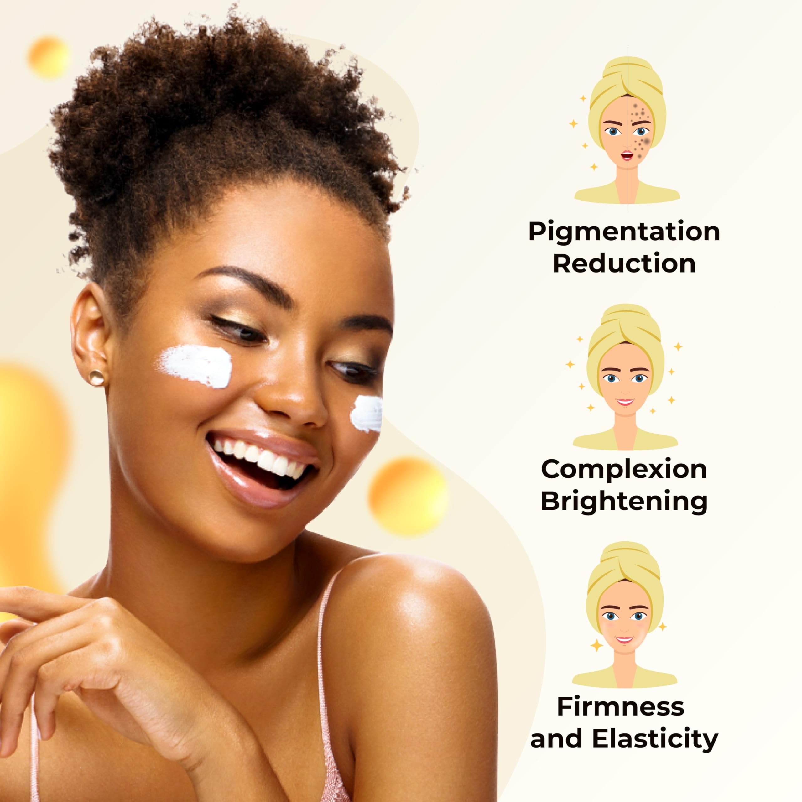 ABERA Kasumi Face Cream natural ingredients on display emphasize herbal antioxidants.