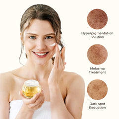 ABERA Kasumi Glowing Cream texture close-up for smooth application