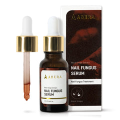 ABERA Nail Repair Serum bottle showing quick, mess-free nail treatment.