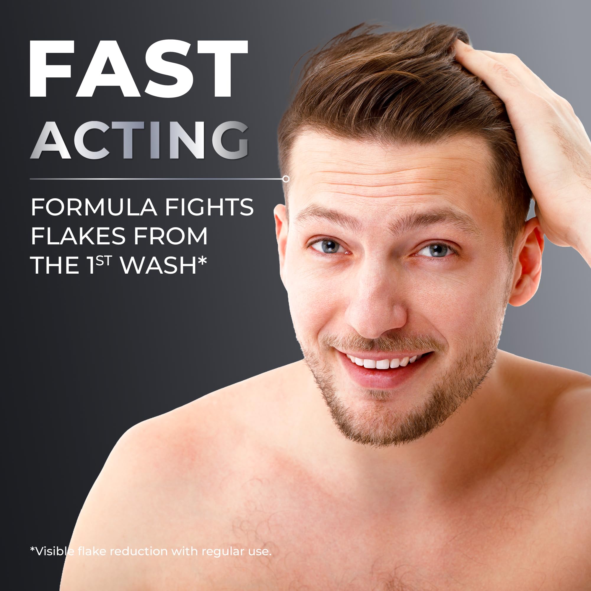 ABERA shampoo foam showing rich lather for cleansing
