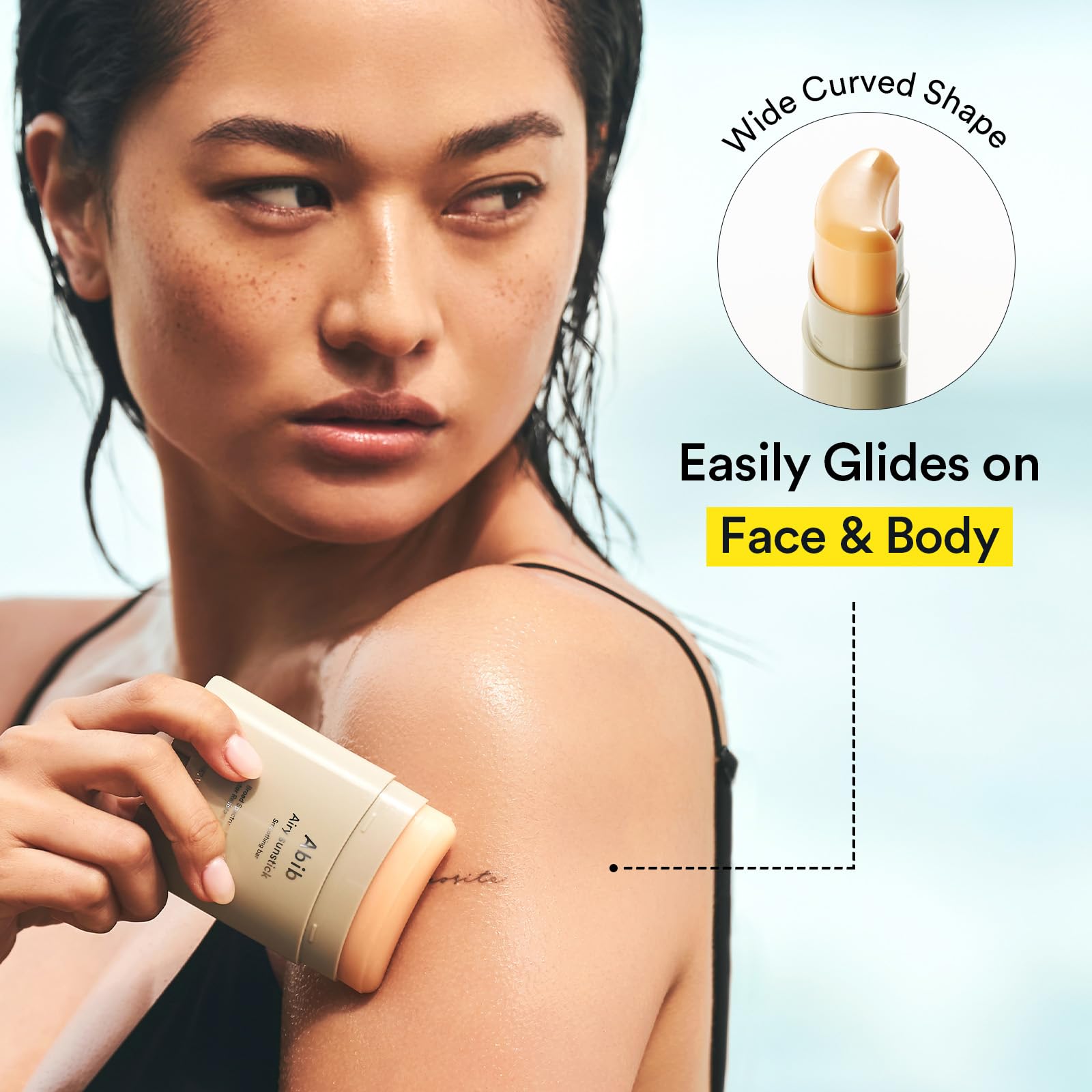 Abib Airy Sunstick allows easy reapplication on the go.