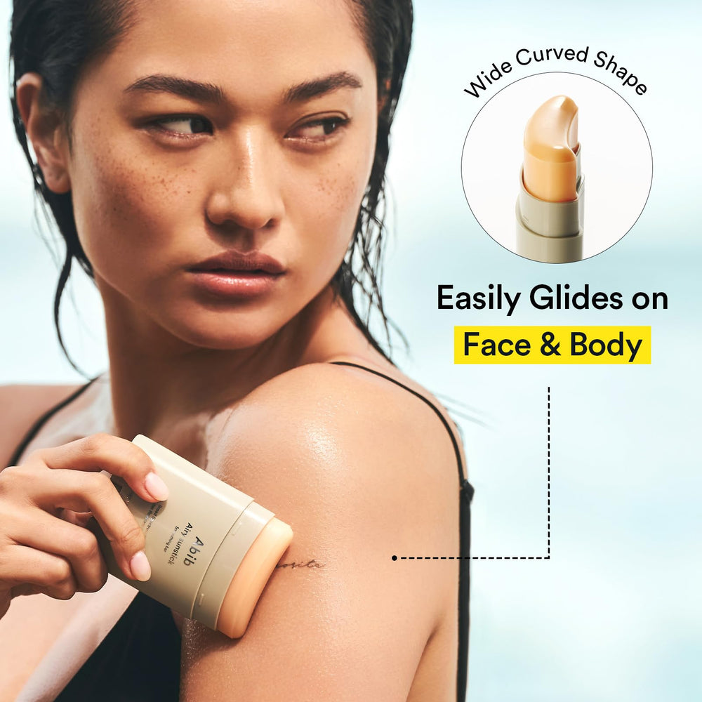 Abib Airy Sunstick allows easy reapplication on the go.