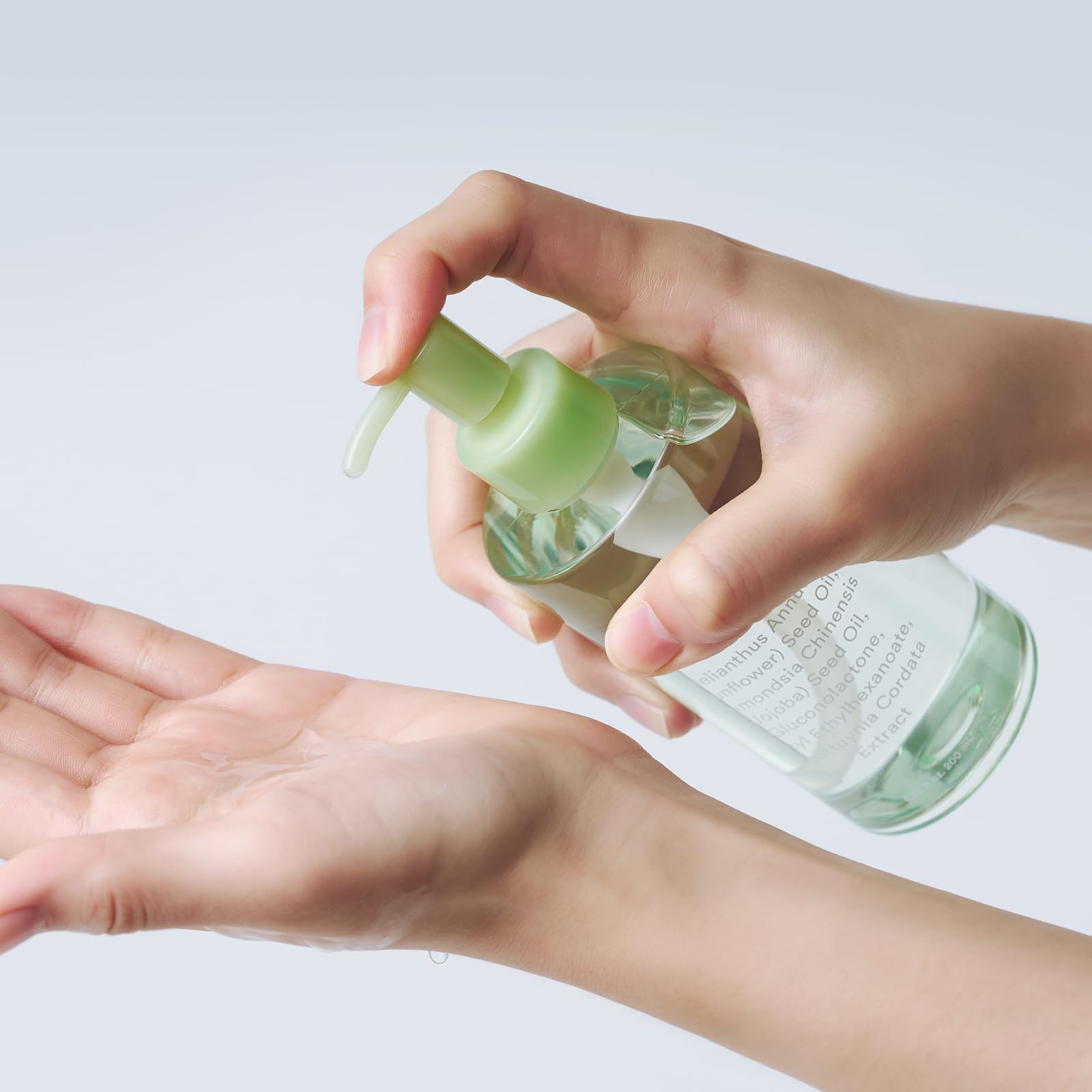 Abib 200 ml bottle emphasizing long lasting cleansing routine.