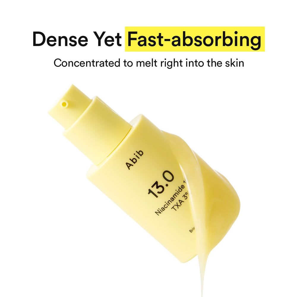 Abib Bright Force Serum helps even skin tone with continued use.