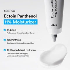 Abib cap and tube design conveys portable, travel-friendly hydration for daily skincare.
