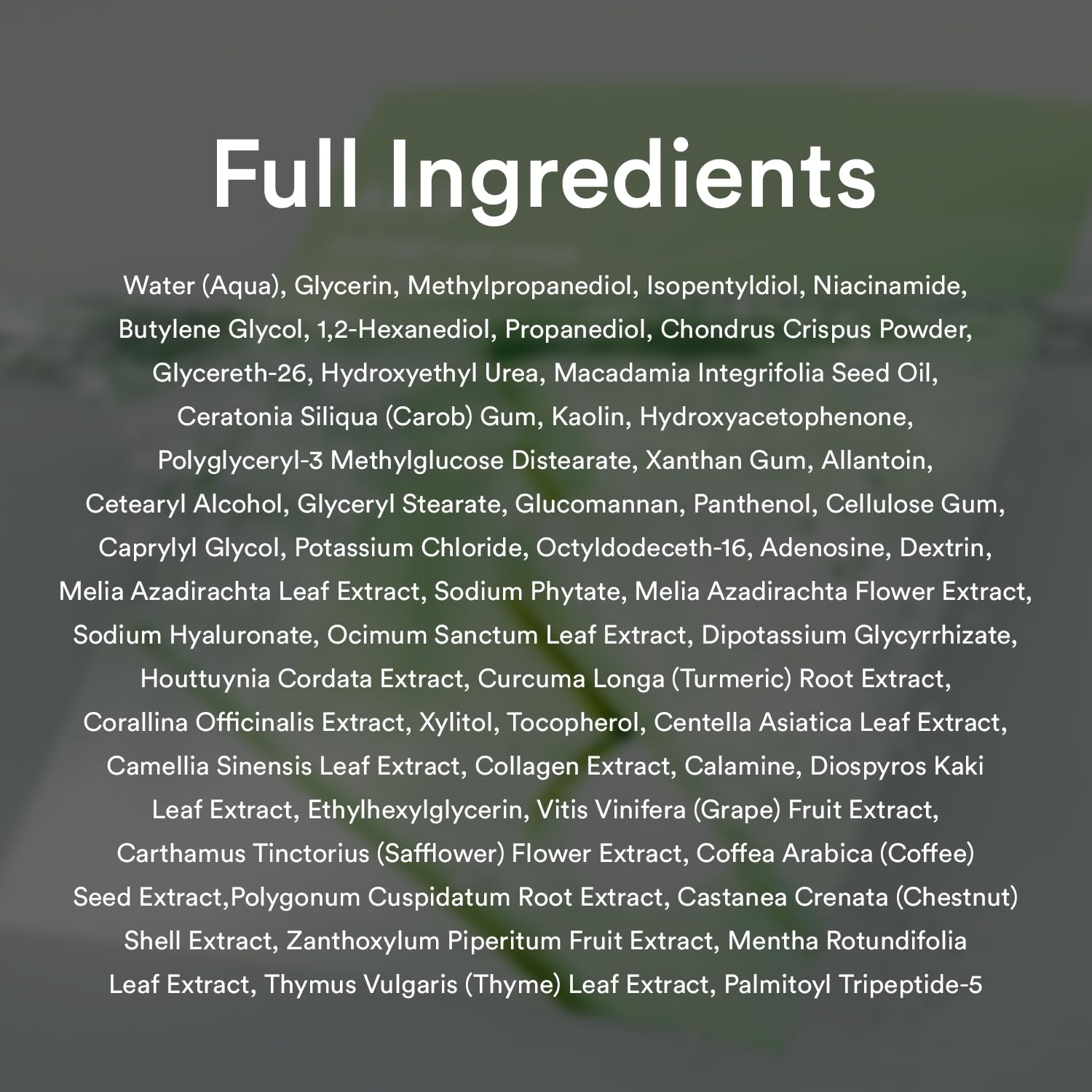 Abib Heartleaf Jelly mask after-use glow on the face