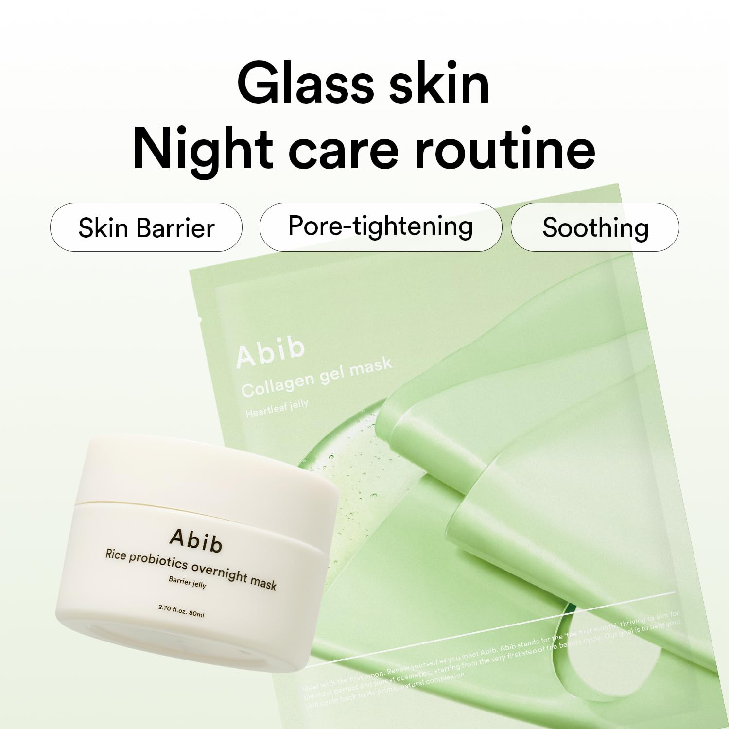 Abib Heartleaf Jelly mask dermatologist-tested seal and lab reference