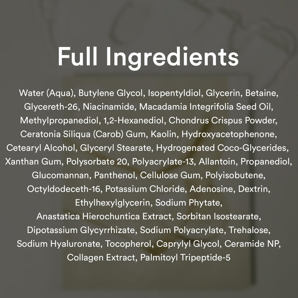 Abib Collagen Gel Mask Sedum Jelly sheet dermatologist tested