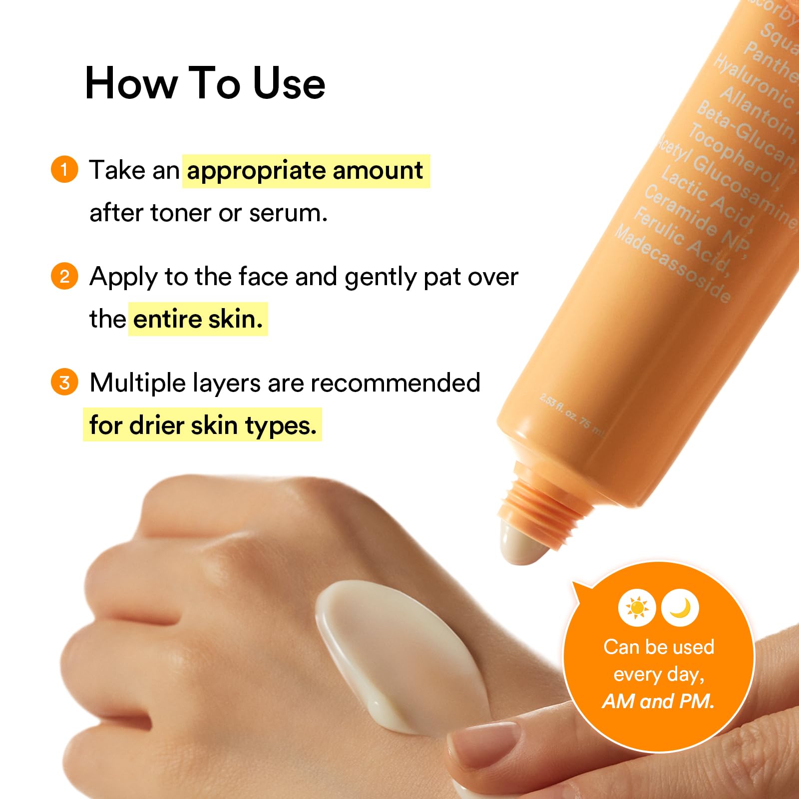 Daily hydration idea with Abib Glutathiosome Cream Vita Tube.