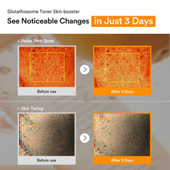 Abib Glutathiosome Dark Spot Toner label close-up highlights ingredients.