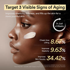 Abib Jericho Rose Cream applying on face shows lightweight, fast-absorbing formula.