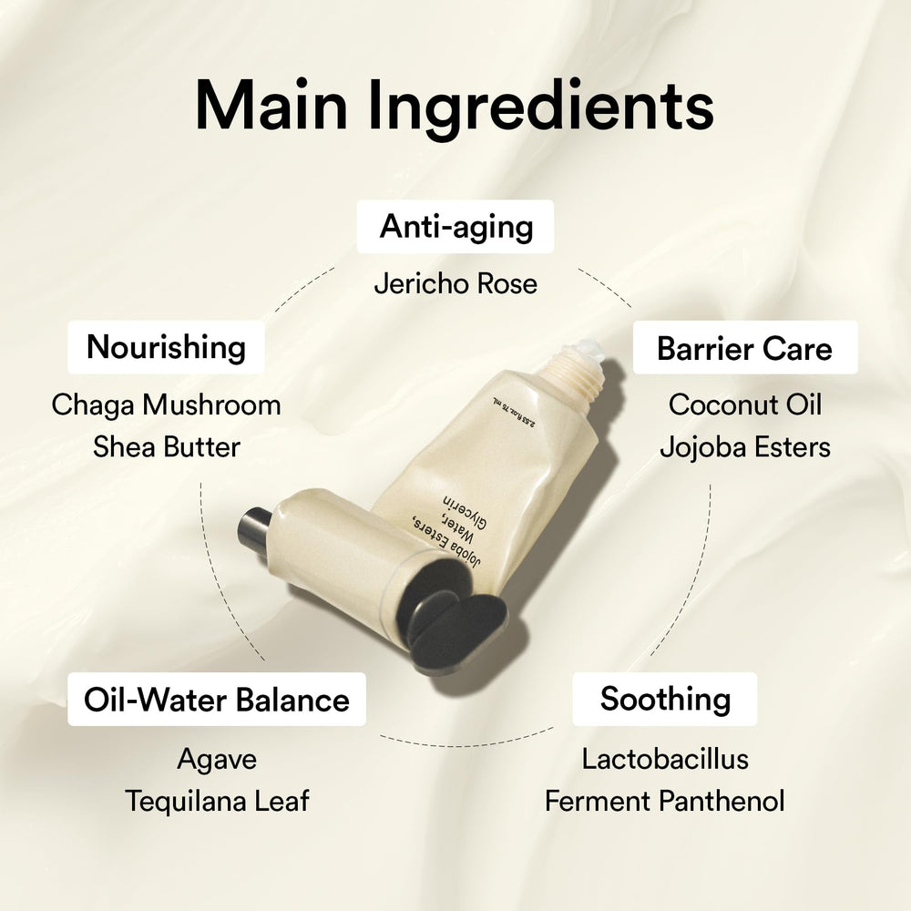 Abib Jericho Rose Cream for daily routine shown with other skincare steps.