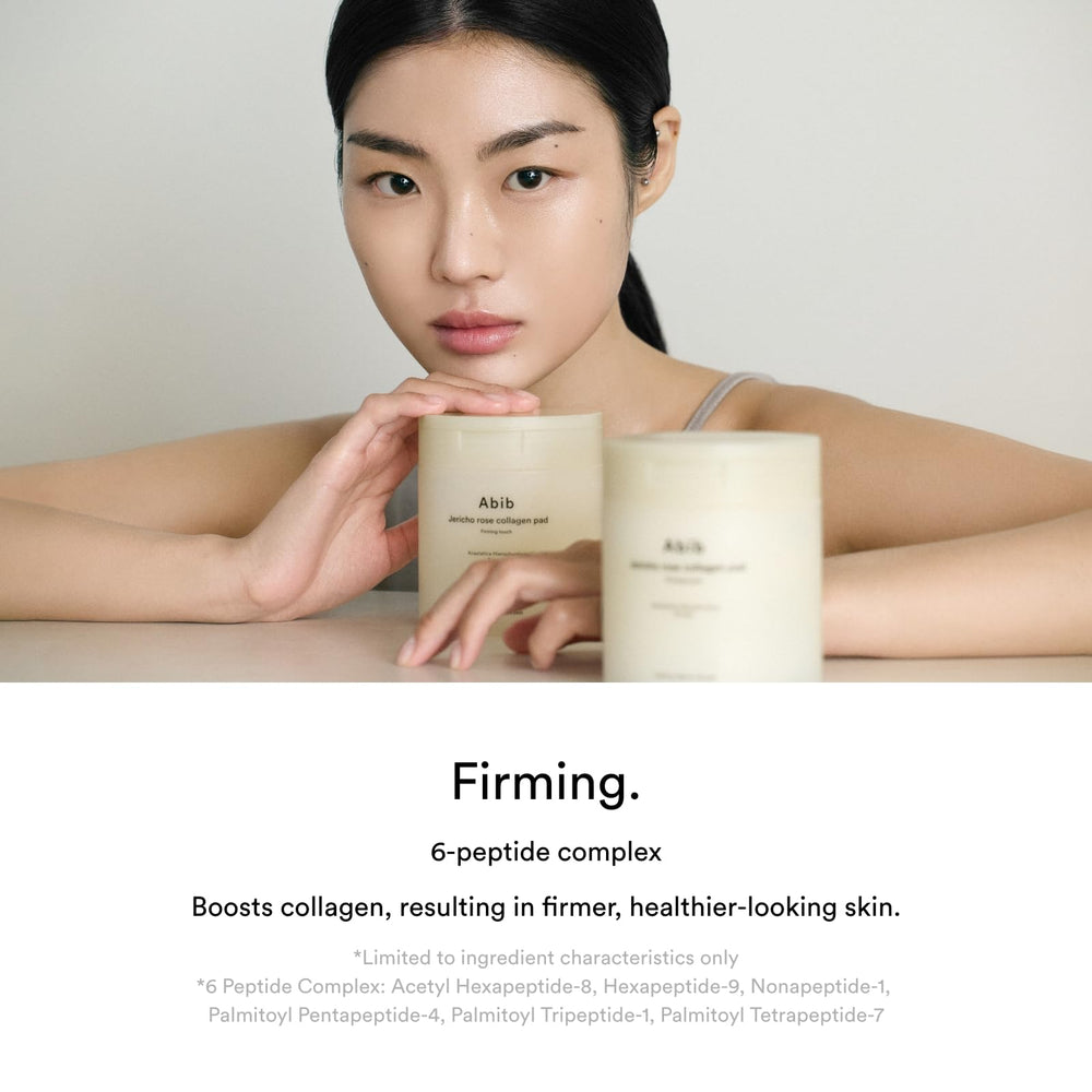 Abib Jericho Rose Toner Pad set for travel-friendly skincare.