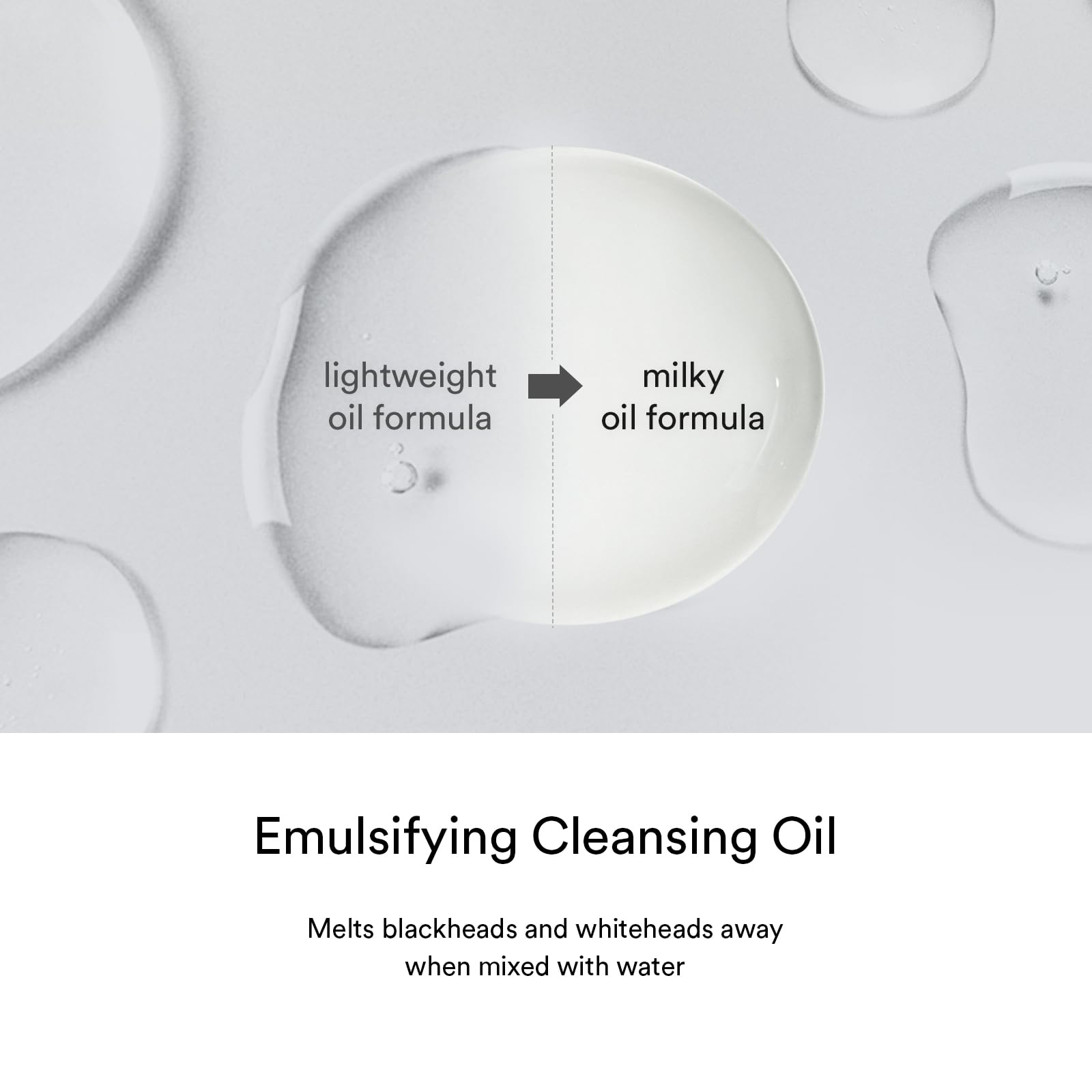 Abib natural oils of sunflower and jojoba highlighting skin friendly cleansing.