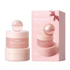 Abib Pink Me Up PDRN packaging for at-home spa rituals.