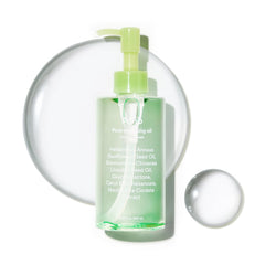 Abib Pore Cleansing Oil Heartleaf bottle shown for gentle makeup and sunscreen removal.