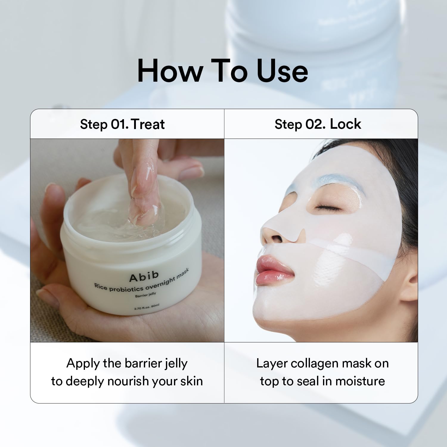 Abib ten-sheet pack — convenient multi-use hydration sessions.