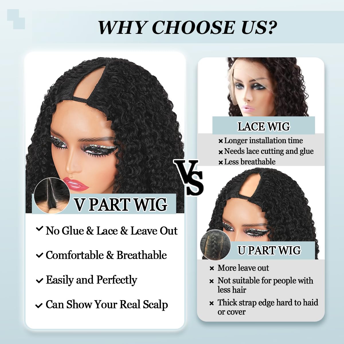 Abijale Burmese V-part wig natural parting for seamless scalp appearance.