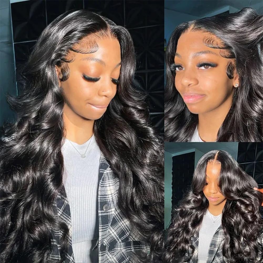 Ablyea versatile lace area supports middle side parts and high ponies