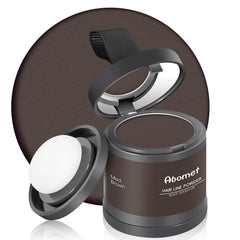Abomet Hairline Powder compact with mirror for on the go touch ups