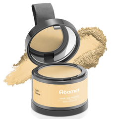 Abomet Root Touch Up compact with mirror for on-the-go gray coverage.
