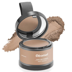 Abomet Root Touch Up covers gray roots for natural-looking color.