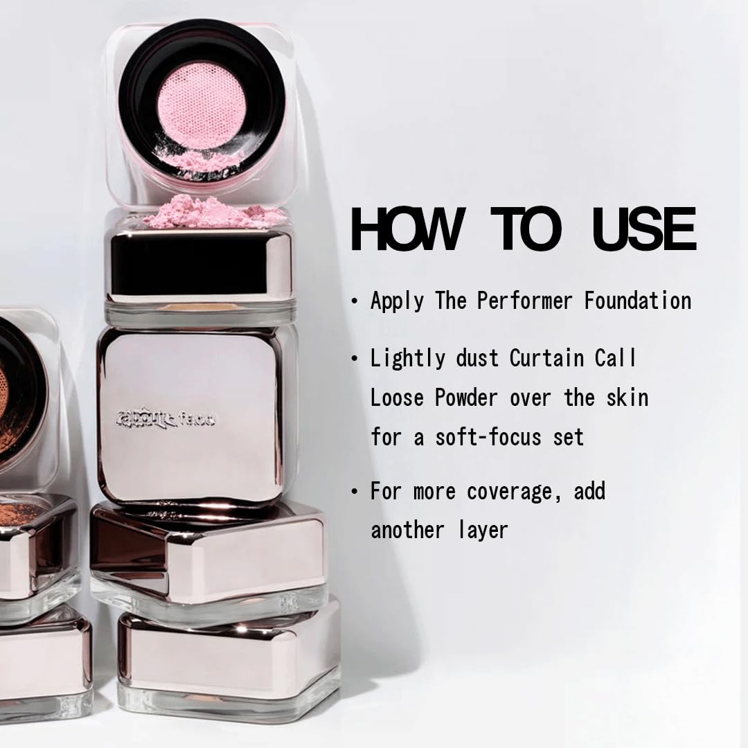 About-Face Curtain Call Set wear test showing long-lasting performance.