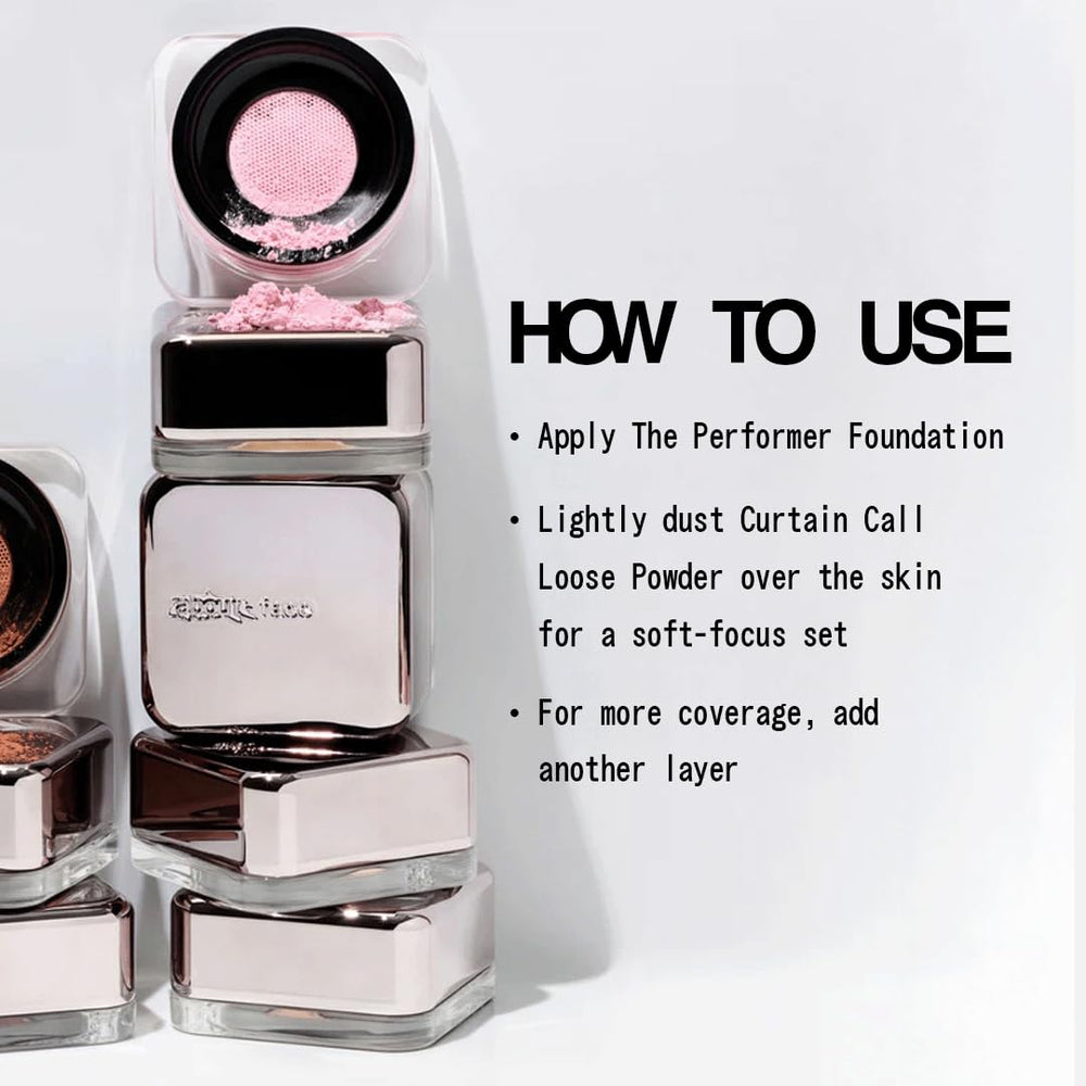 About-Face Curtain Call Set wear test showing long-lasting performance.