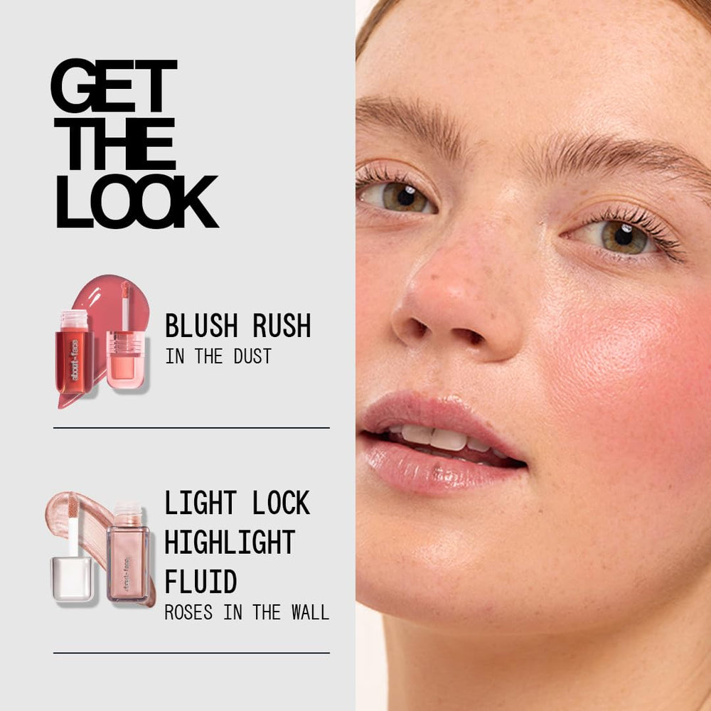 about-face Blush Rush Liquid Blush vegan and cruelty-free formula