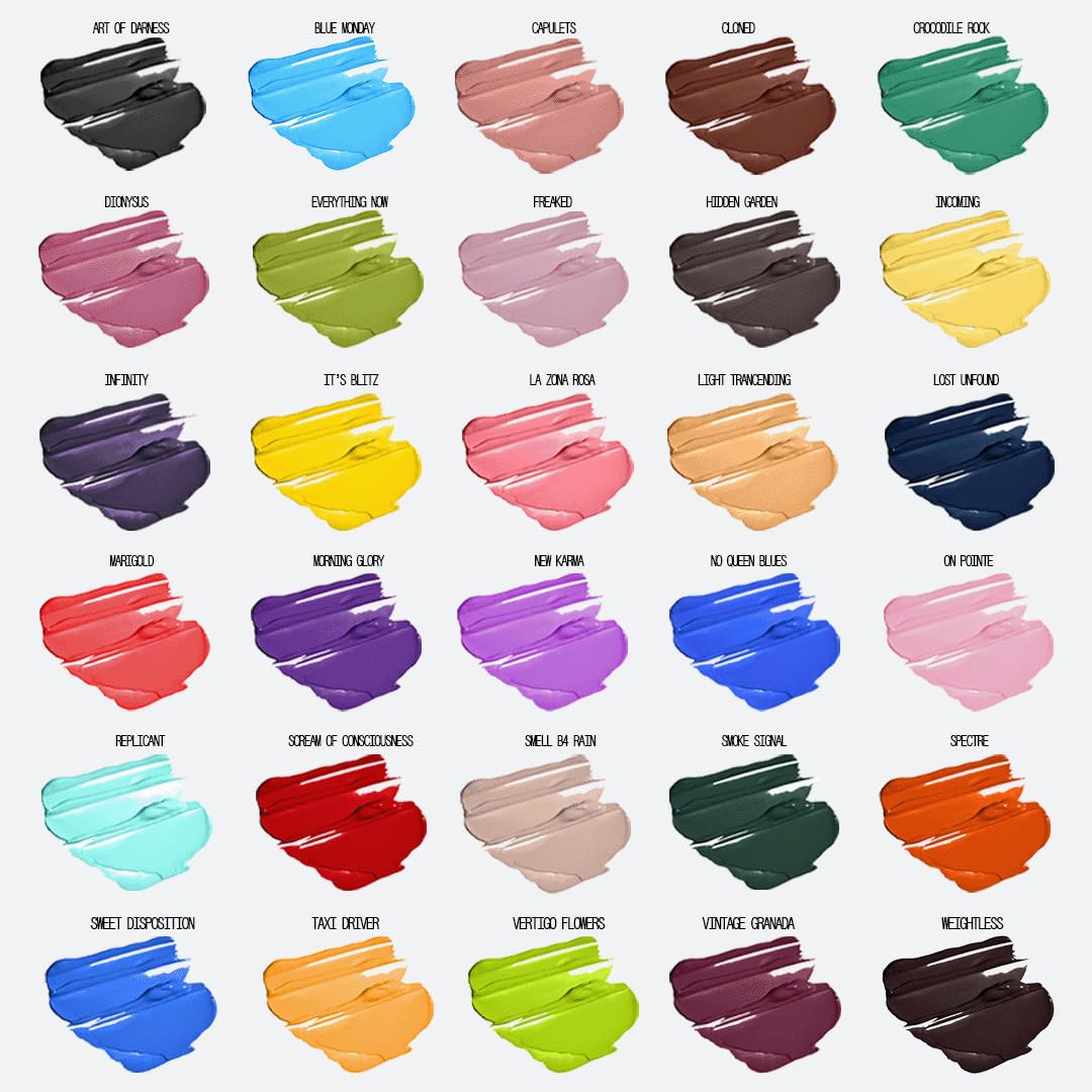 About Face Matte Fluid Eye Paint Deep Greige Hidden Garden shade for versatile everyday looks