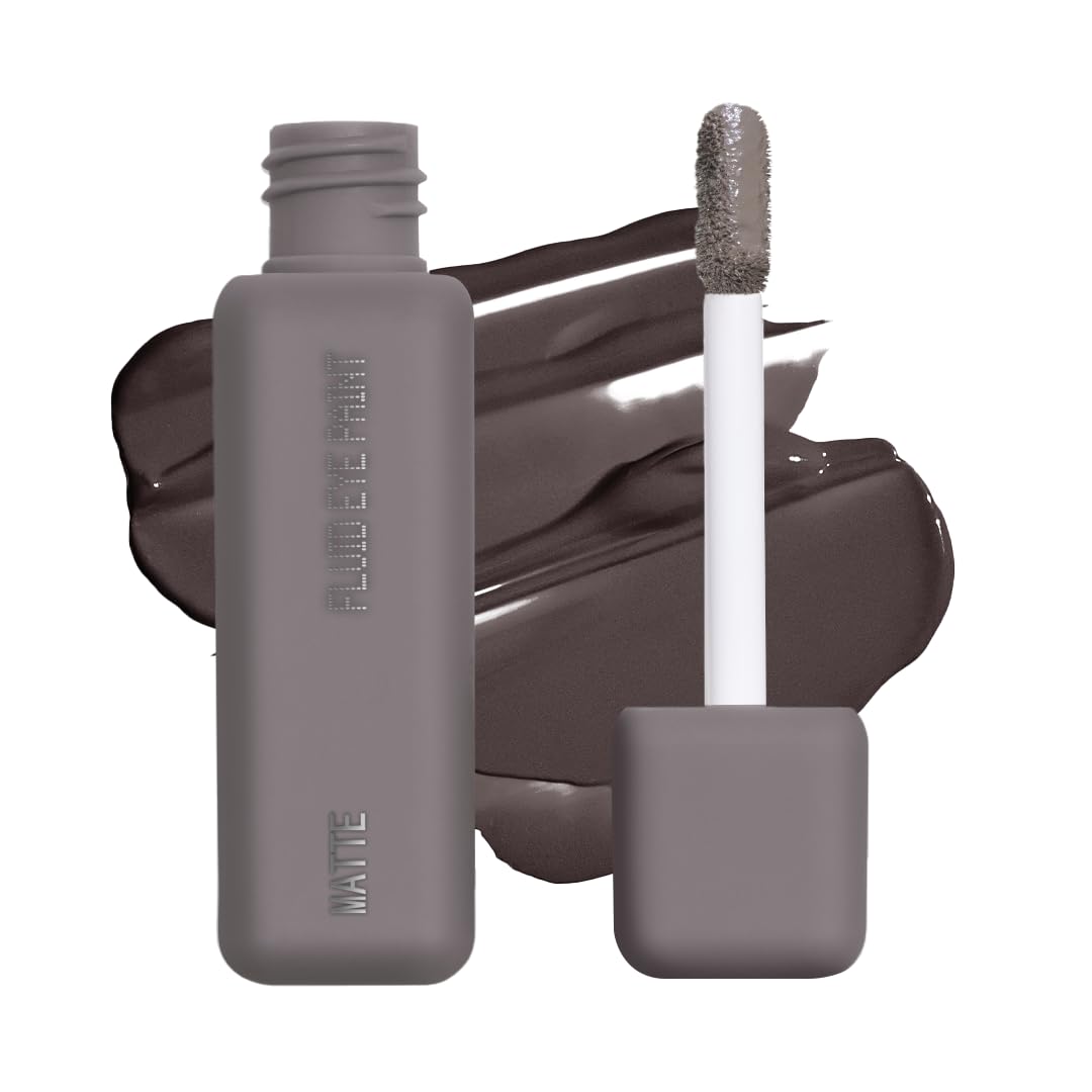 About Face Matte Fluid Eye Paint Hidden Garden packaging close-up showcasing premium bottle design
