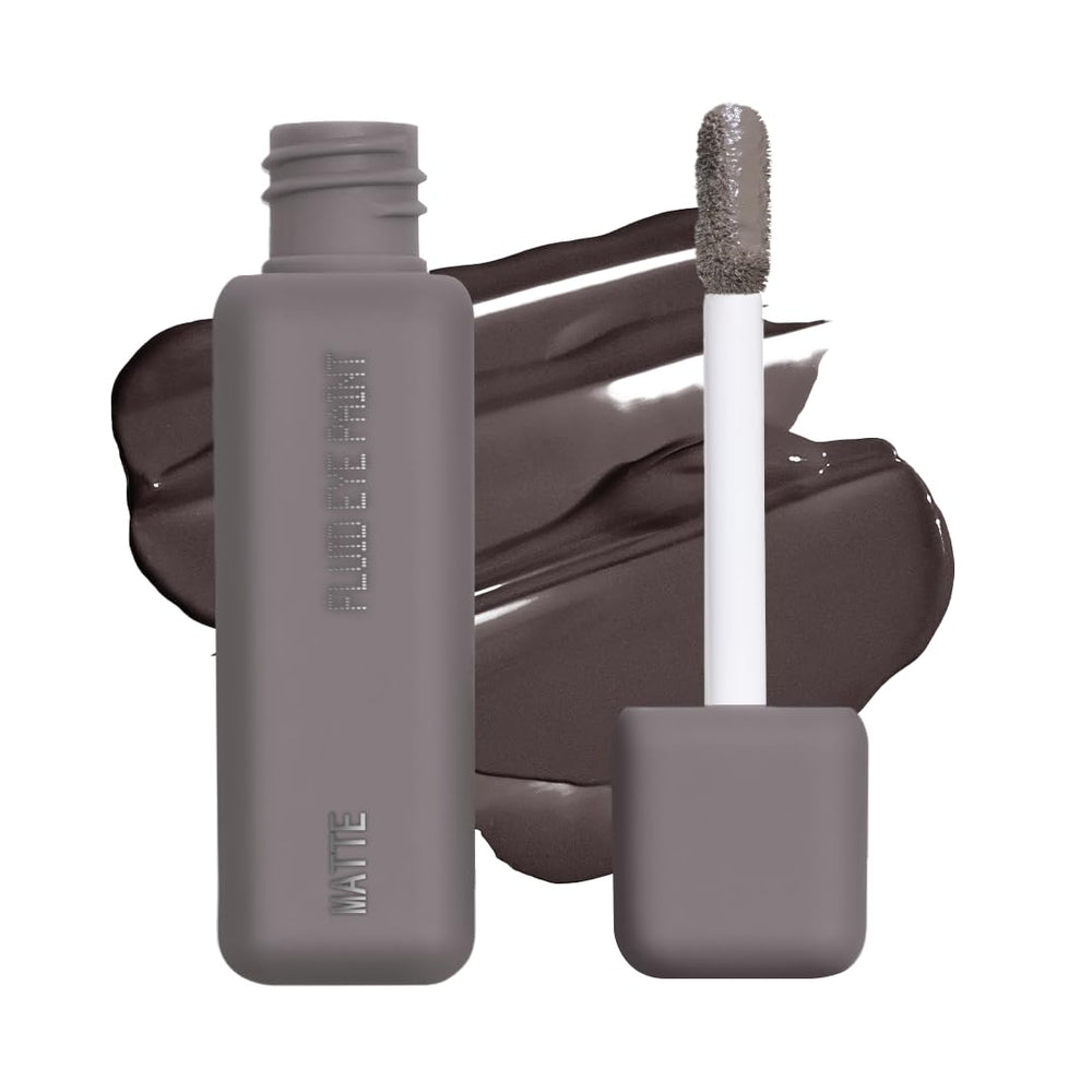 About Face Matte Fluid Eye Paint Hidden Garden packaging close-up showcasing premium bottle design