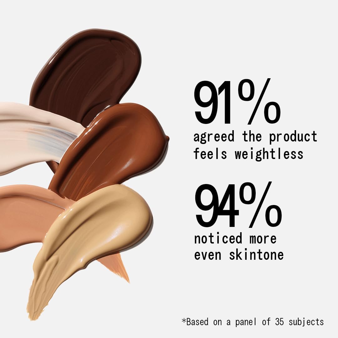 About-face The Performer bottle closeup highlighting a natural glow and breathable finish.