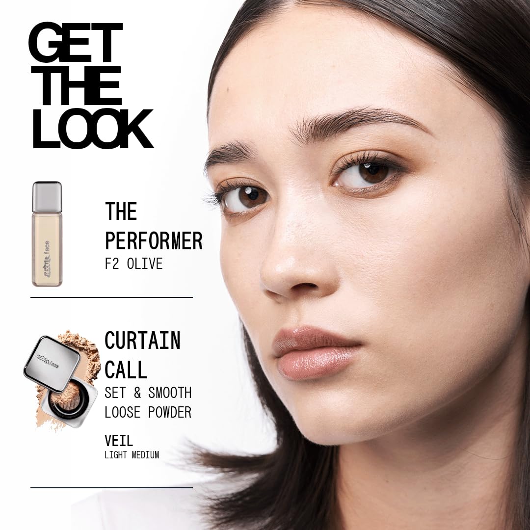 About-Face The Performer long-wear test suggests lasting comfort on skin.
